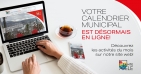 Calendrier municipal en version électronique