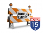 7 au 9 octobre | Fermeture complète de l’A15 de nuit