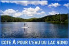 Plage du lac Rond | Qualité de l’eau excellente!	