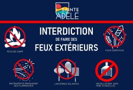 Interdiction de feux à ciel ouvert 