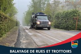 Grand nettoyage du printemps | Balayage des rues et trottoirs
