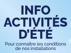 CONDITIONS DE NOS INSTALLATIONS | ÉTÉ 2025