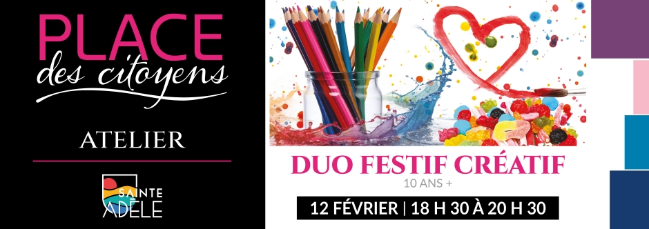 Duo festif créatif