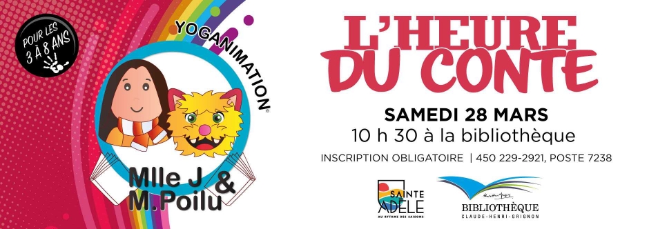 Heure du conte 28 mars