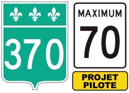 23 juillet | Nouvelle limite de vitesse sur la route 370 