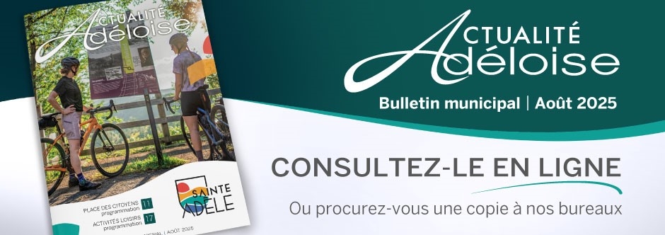 Actualité Adéloise - Août 2025