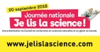 Journée nationale « Je lis la science! »