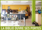 La biblio ouvre ses portes