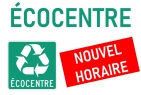 À compter du 1er novembre | Horaire d’hiver à l’écocentre