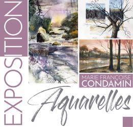 Exposition d’aquarelles de Marie Françoise Condamin