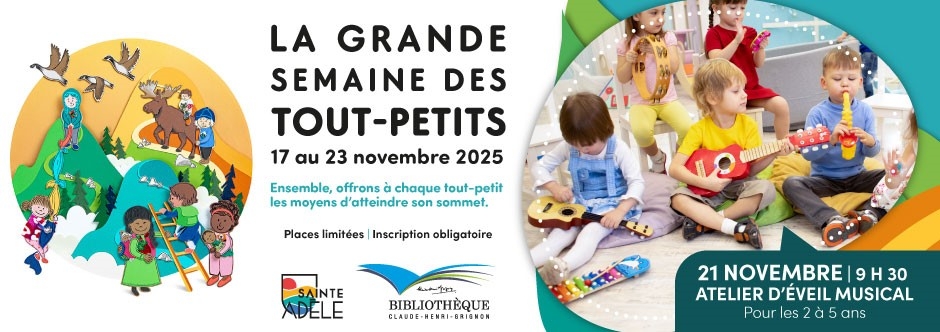 Eveil à la musique - semaine des tout petits