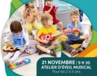 La grande semaine des tout-petits | Atelier d'éveil musical