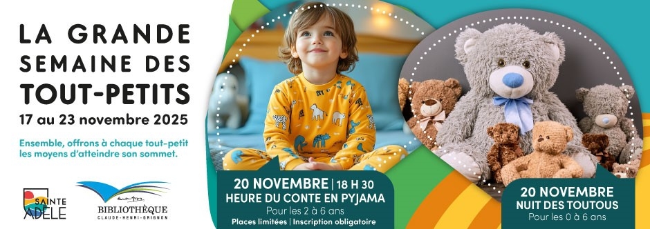 Heure du conte - Semaine des tout petits