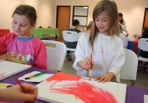 Atelier de création avec les écoles