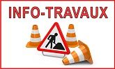 Changement sur la page d’accueil | Section INFO-TRAVAUX