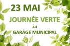 Journée verte au garage municipal