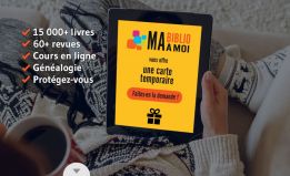 Fermeture de la chute à livres et abonnement aux ressources numériques