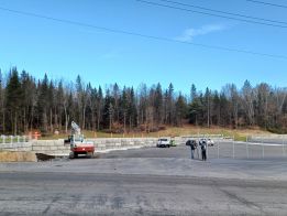 Avancement des travaux - Nouvel écocentre