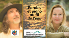 Paroles et piano au fil de l’eau