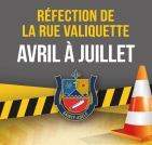 Réfection de la rue Valiquette | Commerces OUVERTS pendant les travaux