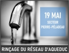 Rinçage des conduites d’aqueduc | Secteur Pierre-Péladeau