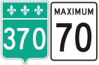 Nouvelle limite de vitesse sur la route 370 à Sainte-Adèle