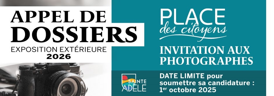 Appel de dossiers - photographes