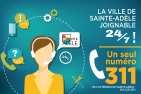 Faites le 311 pour joindre la ville