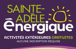 Sainte-Adèle énergique | Du 30 juin au 22 août