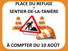 À partir du 10 août | Travaux de réfection des infrastructures