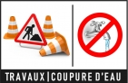 16 juillet | Travaux et coupure d'eau - rue Charette