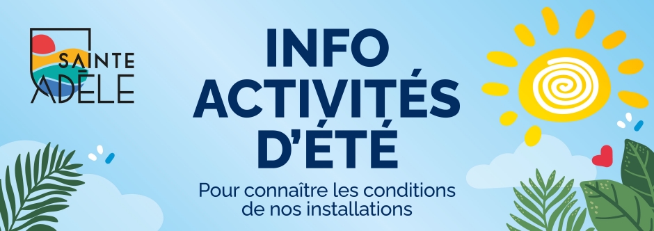 Info activités d'été