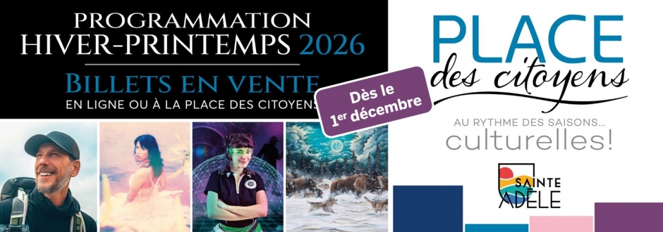 Programmation hiver 2026 PDC